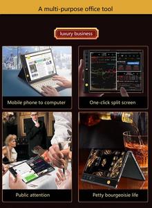 โทรศัพท์มือถือพับได้ NEW Kreta V11V รุ่น James Business จอคู่ กล้อง 64MP ระดับไฮเอนด์ รองรับ 5G ชิปเซ็ต <span class=keywords><strong>Snapdragon</strong></span> <span class=keywords><strong>865</strong></span> หนังวัวสีแดง ความจุ 12+512GB - Product Image 6