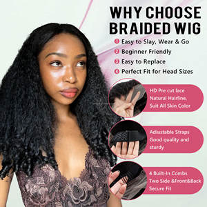 12A Virgin Hair Glueless <strong>Wig</strong> 300% Kinky Straight with Sprial Curl End bob 13*4 Lace Front Bomb <strong>Afro</strong> Curly Human Hair <strong>Wigs</strong> - Product Image 5