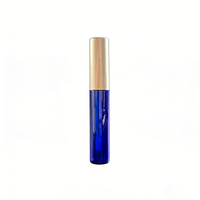 Tube à lèvres vide rond de 6 ml, emballage cosmétique en plastique personnalisé avec logo, tube à gloss