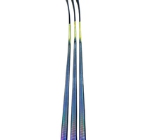 Bâton de hockey en fibre de carbone ultra léger de 265 g personnalisé en usine, JR avec motif de lame P92 et kick moyen/bas