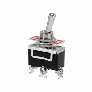 Interruptores de Palanca CNTD Changde C511A C5R12A C5R22B, Auto-Reiniciables y Auto-Bloqueantes, Corriente Máxima de 15A, Tipo SPST de Plástico y Metal - Product Image 3