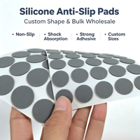 Bande longue autocollante en silicone pour pieds de chaise, anti-rayures, antidérapante, imperméable, résistante à la température, protection de sol en caoutchouc
