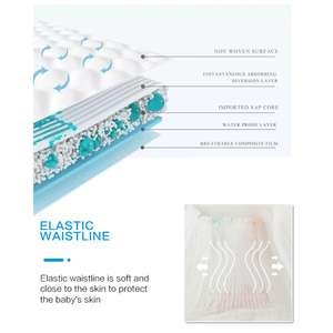 A buon mercato Oem monouso morbido e traspirante pannolini per bambini pannolini per bambini - Product Image 3