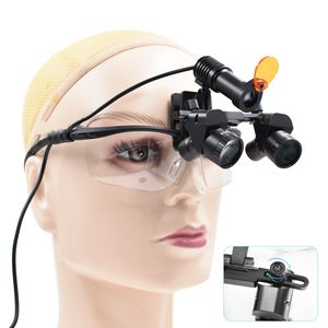 48. 5X 420mm 치과 수술용 쌍안 확대경 5W LED 헤드라이트 장비 포함 - Product Image 2