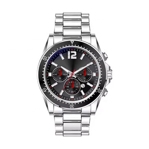 Reloj de Cuarzo Personalizado para Hombre, Esfera Grande, Acero Inoxidable, Cristal de Zafiro, Multifuncional, Fase Lunar, Resistente al Agua - Product Image 2