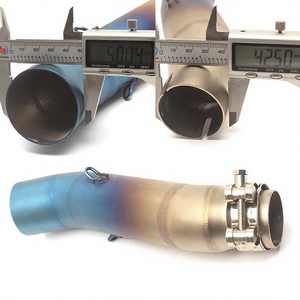 Tuyau d'échappement intermédiaire pour Honda Cbr500, 15mm, en acier inoxydable, résistant aux hautes températures, pour moto de tourisme - Product Image 2