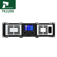 Amplificateur audio Paulkitson TK2200 Classe TD 2200W Système de sonorisation professionnel Amplificateur de subwoofer Amplificateur de puissance 2 canaux