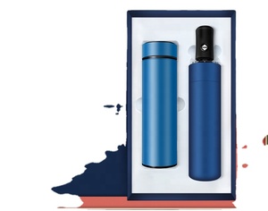 Set de Regalo Personalizado Todo en Uno: Elegante Paraguas, Cuaderno Premium, Bolígrafo Suave, Memoria USB y Termo Aislado, Ideal para la Oficina - Product Image 2