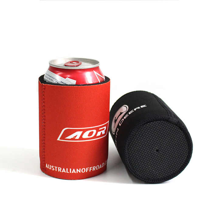 ネオプレン昇華チューブドリンクスタビーホルダー缶クーラービールカスタムOEMロゴ付き
