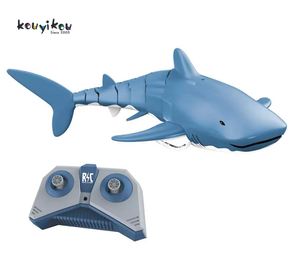 KYK 2022 plus récent jeu d'eau en plein air RC requin jouet 2.4G été piscine poisson étanche télécommande avec batterie incluse - Product Image 6