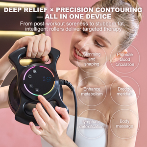 Nuevo Masajeador Vibratorio de Rodillos Internos Portátil para Fitness, Reduce la <span class=keywords><strong>Celulitis</strong></span>, Relaja los Músculos, Moldea el Cuerpo, Máquina Adelgazante - Product Image 4