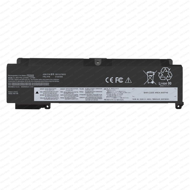 01AV405 01AV406 01AV462 Battery 00HW024 00HW025 00HW038 for ThinkPad T460s T470s Series SB10F46462 SB10J79003