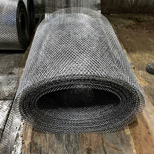 Lámina de Malla Metálica Expandida de Aluminio Decorativa para Fachadas de Edificios y Paneles de Techo, Ventilación de Fachadas y Filtro de Aire Industrial - Product Image 1