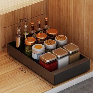 Organisateur de rangement coulissant de haute qualité pour armoire de cuisine ou de salle de bain, panier de tiroir extensible - Product Image 3