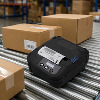 Imprimante d'étiquettes thermiques portable 80 mm avec détection de marque noire pour les bordereaux de colis et l'étiquetage des rayons de magasin