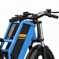 Vélo de montagne électrique de 26 pouces, cadre en alliage d'aluminium, moteur à moyeu arrière 7 vitesses, batterie au lithium intégrée 2000W, autonomie supérieure à 60 km