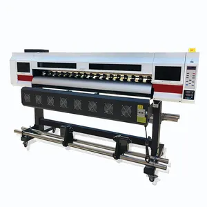 BX54 hot sale large billboard leather roll to roll eco solvent ink machine i3200A1/i3200E1 nozzle inkjet printer