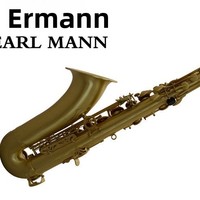 Ehrman Professional Hypotento B Green Lassed Brass Saxophone with High-grade Bags