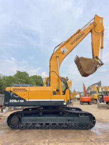 Usato 20 tonnellate macchine edili Hyundai 220 220LC-7 220LC 200lc-9s 210w-9s <span class=keywords><strong>210</strong></span> escavatori usati - Product Image 5