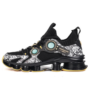 Cross-border large-size sports shoes for <b>boys</b> breathable running shoes basketball shoes casual mesh shoes men's shoes - Product Image 1