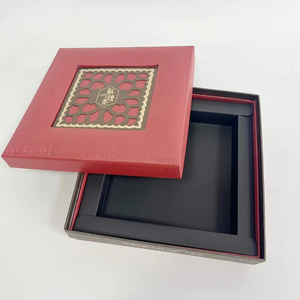 Luxury Custom Own Brand Logo Rigid Cardboard Top And Bottom Gift Tea Packaging Boxes with insert