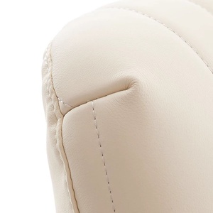 Moderner Designer Doppel hochzeits bett Cremefarbenes hängendes Leder Freihand Space <span class=keywords><strong>King</strong></span> für High-End-Haupt schlafzimmer Kara Hochzeit - Product Image 4