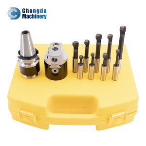 Nuevo cabezal de mandrinado ajustable de 50 mm para fresadora, accesorio de máquina herramienta, mandrinado de desbaste de 2 pulgadas, 9 fresas - Product Image 4