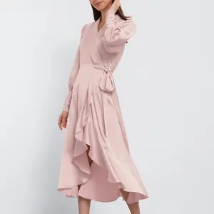 Fardos personalizados de alta calidad vestidos casuales usados ropa usada, vestido de verano algodón Corea ropa mujer/