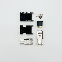 Vente directe d'usine du connecteur servo de prise d'encodeur femelle IEEE 1394 SM 6P 10P pour les applications UHF RF FPC de carte PCB d'alimentation