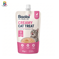 Impression personnalisée 121 ℃   Fabricant de sachets à bec verseur pour aliments humides pour chats et friandises pour chiens, purée de viande liquide, stérilisables à haute température