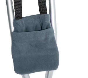 Échantillon gratuit, béquille de haute qualité avec design en alliage d'aluminium, antidérapante, stabilité, personnes âgées handicapées, béquille réglable, sac - Product Image 1