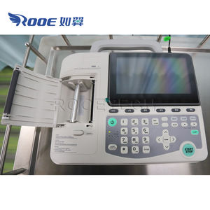 ECG301 Chine médical numérique 7 pouces écran couleur Portable <span class=keywords><strong>Holter</strong></span> 3 canaux ECG Machine - Product Image 4