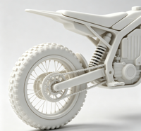 Modèles réduits de motos électriques de style Surron, service d'impression 3D personnalisé, pièces de prototype de moto OEM