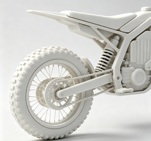 Modèles réduits de motos électriques de style Surron, service d'impression 3D personnalisé, pièces de prototype de <span class=keywords><strong>moto</strong></span> OEM - Product Image 6