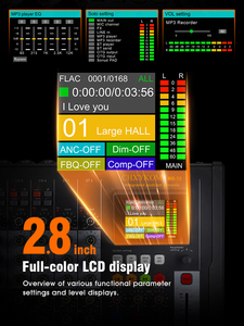 CHXYKOM Mixer <span class=keywords><strong>Audio</strong></span> Professionale per Trasmissioni Online in Diretta, Creazione <span class=keywords><strong>di</strong></span> Contenuti <span class=keywords><strong>Audio</strong></span> e <span class=keywords><strong>Video</strong></span> - Product Image 4