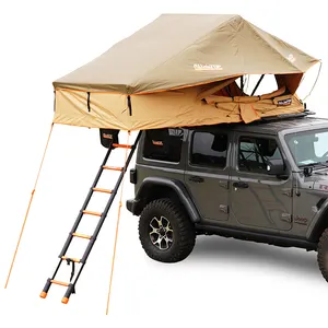 Nouveau design de tentes familiales de toit pour camping-cars, tente de toit gonflable à couverture souple à vendre