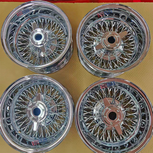 ล้อแม็กซ์โครเมียมแบบลวดลาย 13x7 5x114.3 ล้อแม็กซ์โครเมียม - Product Image 2