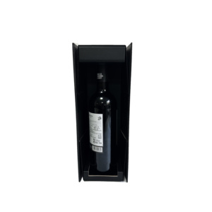 Juego de decantador de vasos de whisky <span class=keywords><strong>negro</strong></span> personalizado, caja de cartón de regalo con tapa magnética con laminación mate en relieve para <span class=keywords><strong>vodka</strong></span> y soda - Product Image 6
