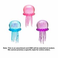 Jouet méduse à presser pour l'extérieur, balle anti-stress simulation méduse, jouet de décompression pour enfants, ornements de couronne