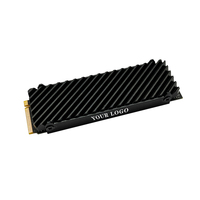 PS5 M.2 SSD Disipador de calor NVMe Disipador de calor M2 2280 Disco duro de estado sólido Junta de radiador de aluminio con almohadilla térmica de silicona Almohadilla de refrigeración