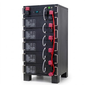 Batterie LiFePO4 haute tension intégrée montée en rack série HV-2 51,20 kWh, charge multi-ports portable pour applications solaires commerciales - Product Image 1