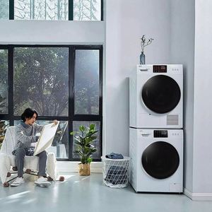 Youpin Best Seller Frequency Conversion Sterilization | Fallot 10 + 9kg Roller Washing Heat Pump Drying Set Washing Automatic Wa - Product Image 1