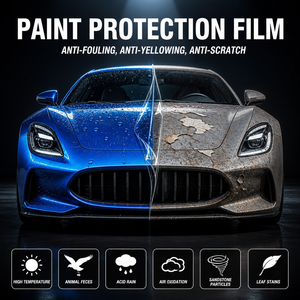 Film de protection de peinture XP3M PPF 6,5 mil, professionnel, garantie 5 ans, hydrophobe, film de protection de peinture TPU hydrophobe - Product Image 1