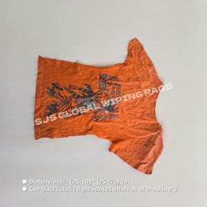 Trapo Industrial Colores the Rag Company, Trapos de Algodón Impresos para Uso Industrial, Trapos de Camisetas para Limpieza - Product Image 3