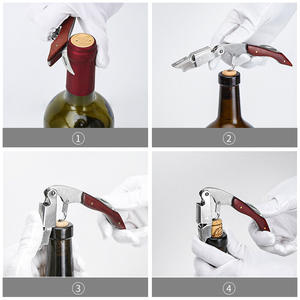 IDEA DE REGALO: Abridor de Botellas Personalizado con Logotipo, Multifuncional, de Acero Inoxidable, Sacacorchos Profesional para Cocina, Abridor de Cerveza - Product Image 5