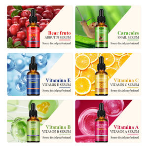 ビューティースキンケア10種類血清ビタミンVAVVC VEカタツムリコラーゲンライスレチノールヒアルロン酸アルブチンフェイスセラム - Product Image 4
