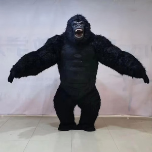 Disfraz de Gorila Inflable Personalizado de 2M 2.6m, Inspirado en King Kong, para Adultos Unisex, para Fiestas, Carnavales y Promociones - Product Image 1