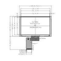 Écran LCD TFT IPS 5 pouces 800x480, interface RGB 40 broches, rétroéclairage LED haute luminosité 1000 nits, sans fonction tactile