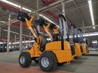 China HUAYA Fabrik Automatischer H180 Hochwertiger Kleiner Radlader mit EPA/Euro5/Anbaugeräten