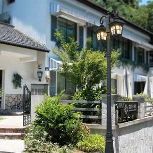 Lampe de jardin à LED moderne avec profil en aluminium en forme de coeur Alimentation secteur IP65 pour éclairage décoratif de jardin de <span class=keywords><strong>droit</strong></span> extérieur - Product Image 2